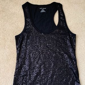 DKNY Jeans sequined racerback tank ACT NOW!!